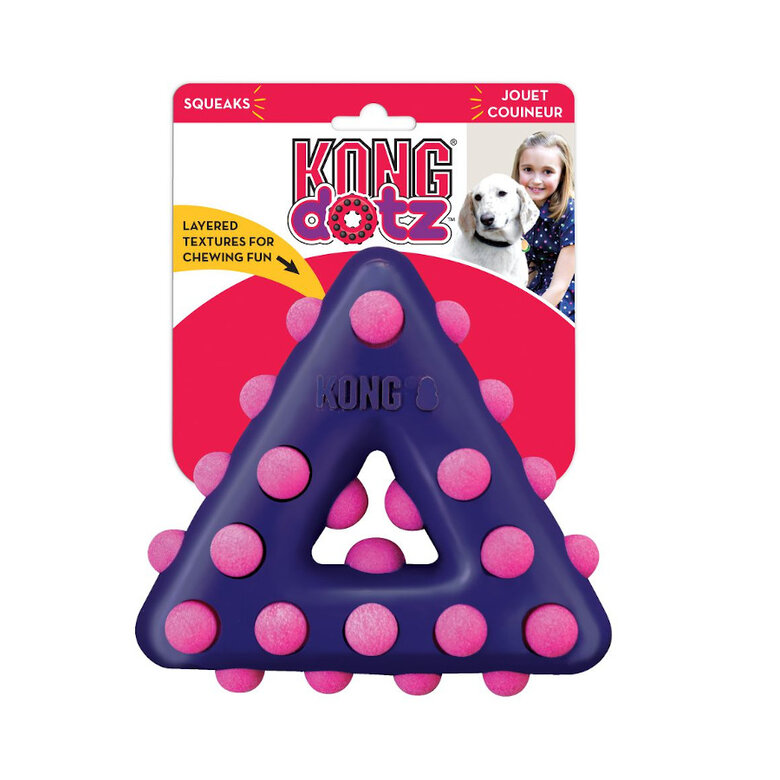 Kong Dotz Triangle Mordedor para cães, , large image number null