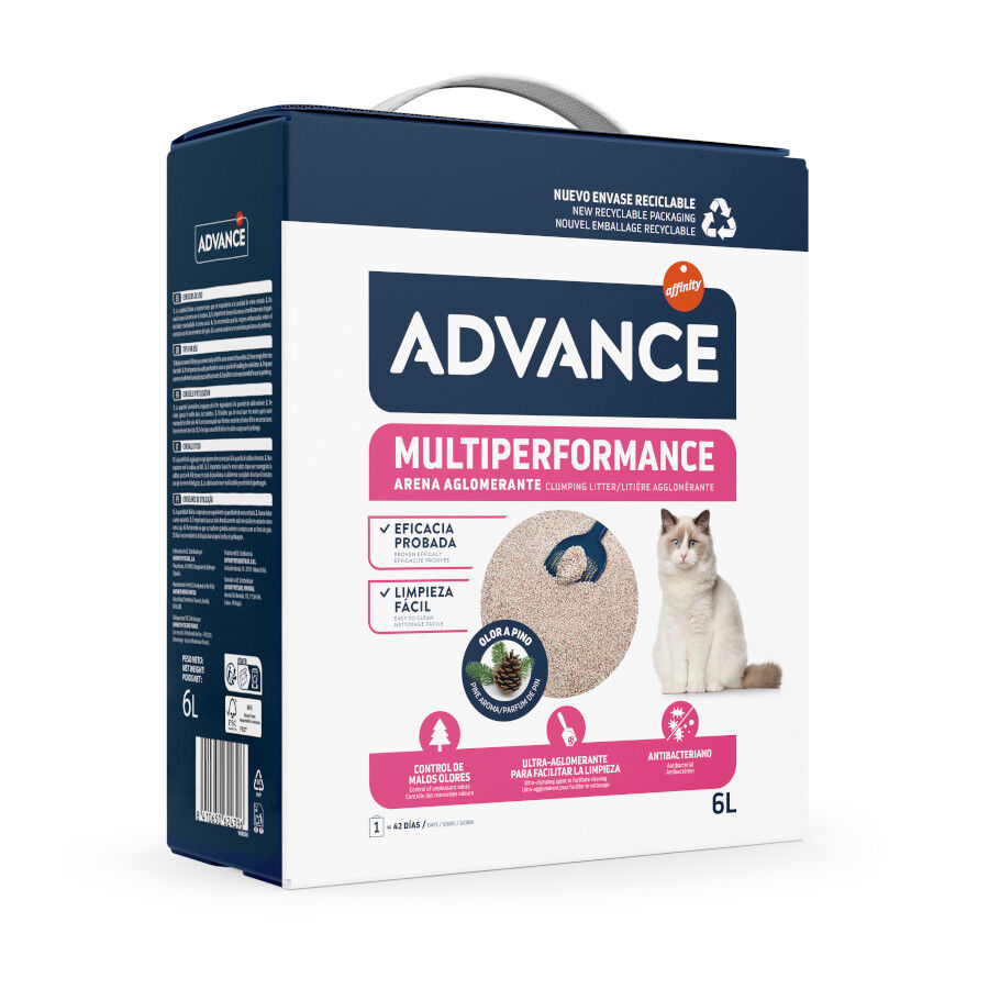 6 L Advance Areia Aglomerante Multiperformance, , large Imagem n&uacute;mero 1
