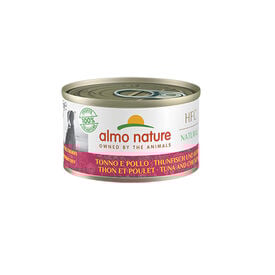 Almo Nature HFC atum e frango alimento húmido em lata para cães