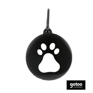 Gotoo Porta bolas preto para cães