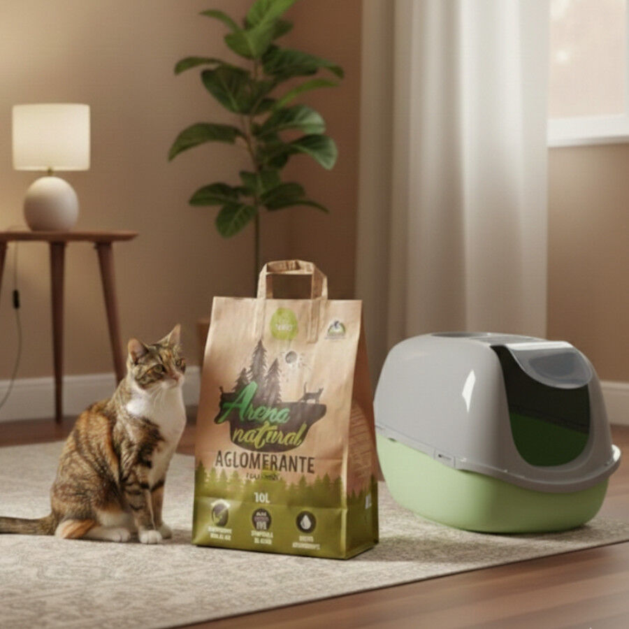 10 L TK-Pet Areia Natural Aglomerante para gatos, , large Imagem n&uacute;mero 2