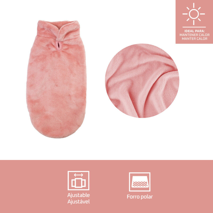 Outech Casaco polar rosa para c&atilde;es, , large Imagem n&uacute;mero 5