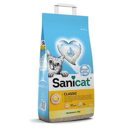 Sanicat Classic Areia Absorvente para gatos