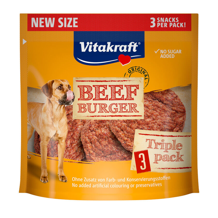 Vitakraft Beef Burger snack para perros Imagem n&uacute;mero 1