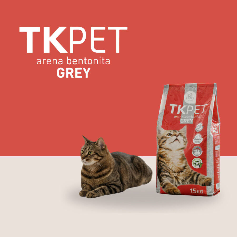 15 kg TK-Pet Areia Aglomerante Grey de Bentonite para gatos, , large Imagem n&uacute;mero 5