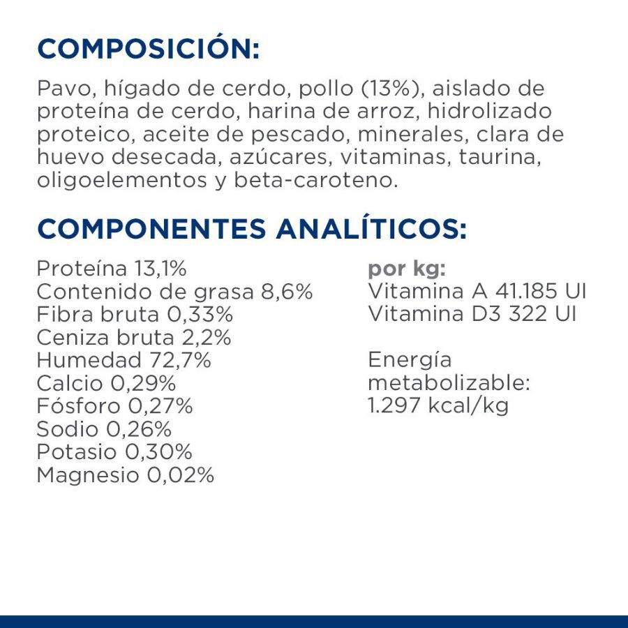 85 g Hill's Prescription Diet a/d Mousse de Pollo Lata para perros y gatos, , large Imagem n&uacute;mero 6