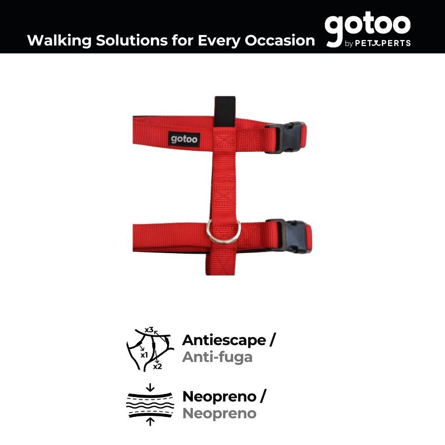 Gotoo Arn&ecirc;s antievas&atilde;o vermelho para c&atilde;es, , large Imagem n&uacute;mero 4