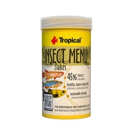 Tropical Insect Menu Flocos de Insetos para Peixes Ornamentais