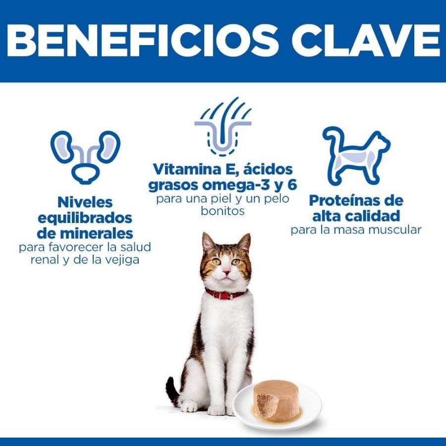 85 g Hill's Science Plan Mature Comida h&uacute;mida Mousse de Frango em lata para gatos, , large Imagem n&uacute;mero 4