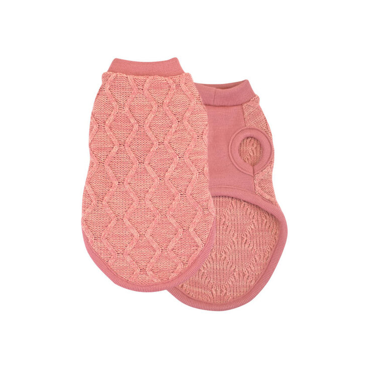 Outech Rombos Camisola de malha cor-de-rosa para cães,  Imagem número 1 Outech Rombos Camisola de malha cor-de-rosa para cães, , large Imagem número 1