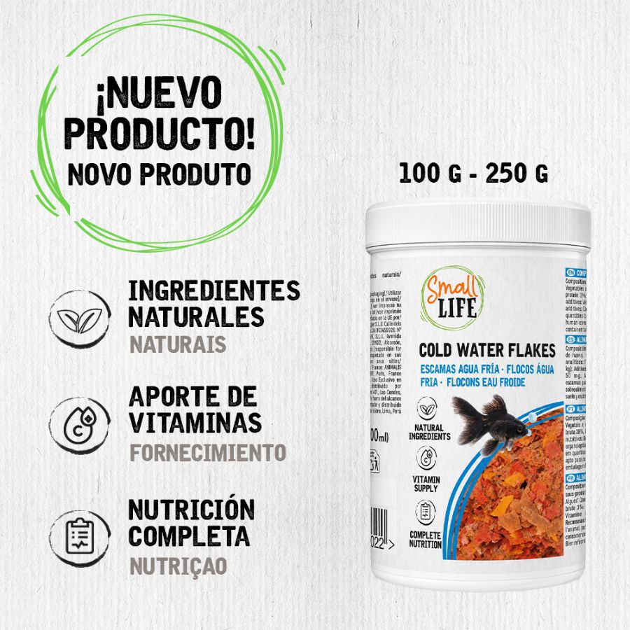 100 ml Small Life Escamas Agua Fria Alimento para peces, , large Imagem n&uacute;mero 4