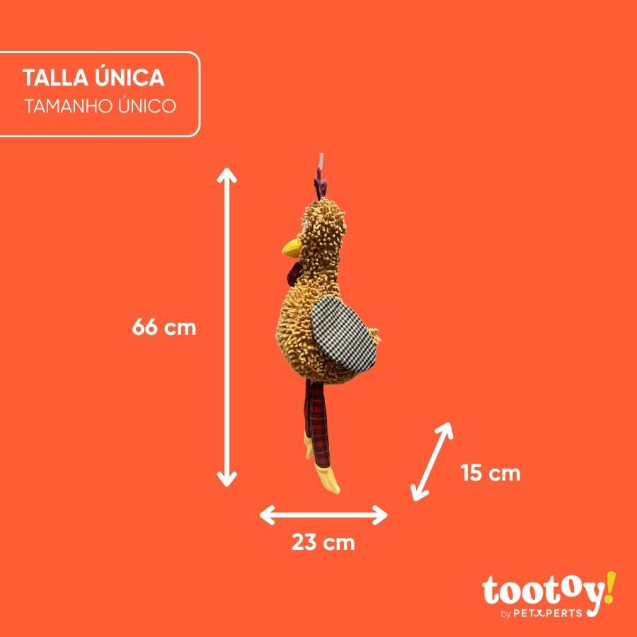 Tootoy! Comfort Jumbo Chicken Peluche para c&atilde;o, , large Imagem n&uacute;mero 3