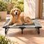 Outech Cama Elevada Dobr&aacute;vel para c&atilde;es, , large Indicador imagem n&uacute;mero 1