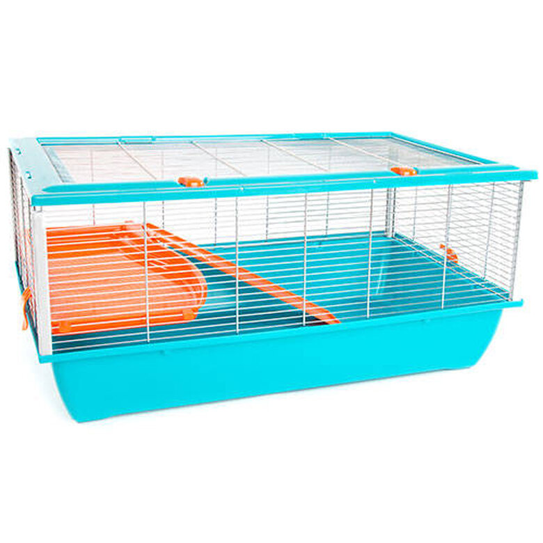 TK-Pet Plastic jaula para hámster 2 pisos y rampa Imagem número 1 TK-Pet Plastic jaula para hámster 2 pisos y rampa Imagem número 1