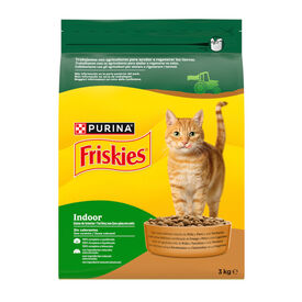 Friskies Indoor Controlo Bolas Pelo ra&ccedil;&atilde;o para gatos