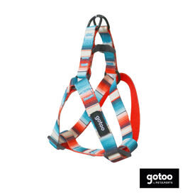 Gotoo Peitoral estampado colorido para cães