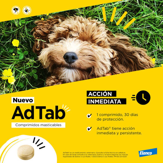 AdTab Comprimido Antiparasitário para cães, , large image number null