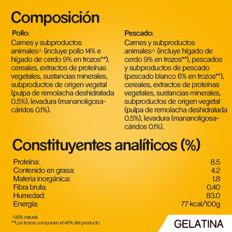 4 saquetas x 100 g Pedigree Alimento húmido de frango e peixe para cães,  Imagem número 3 4 saquetas x 100 g Pedigree Alimento húmido de frango e peixe para cães, , large Imagem número 3
