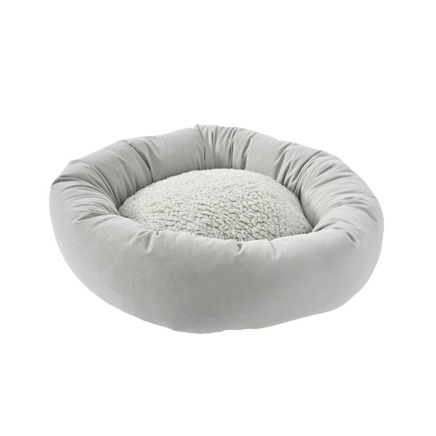 Leeby Cama donut cinzenta para gatos, , large Imagem n&uacute;mero 2