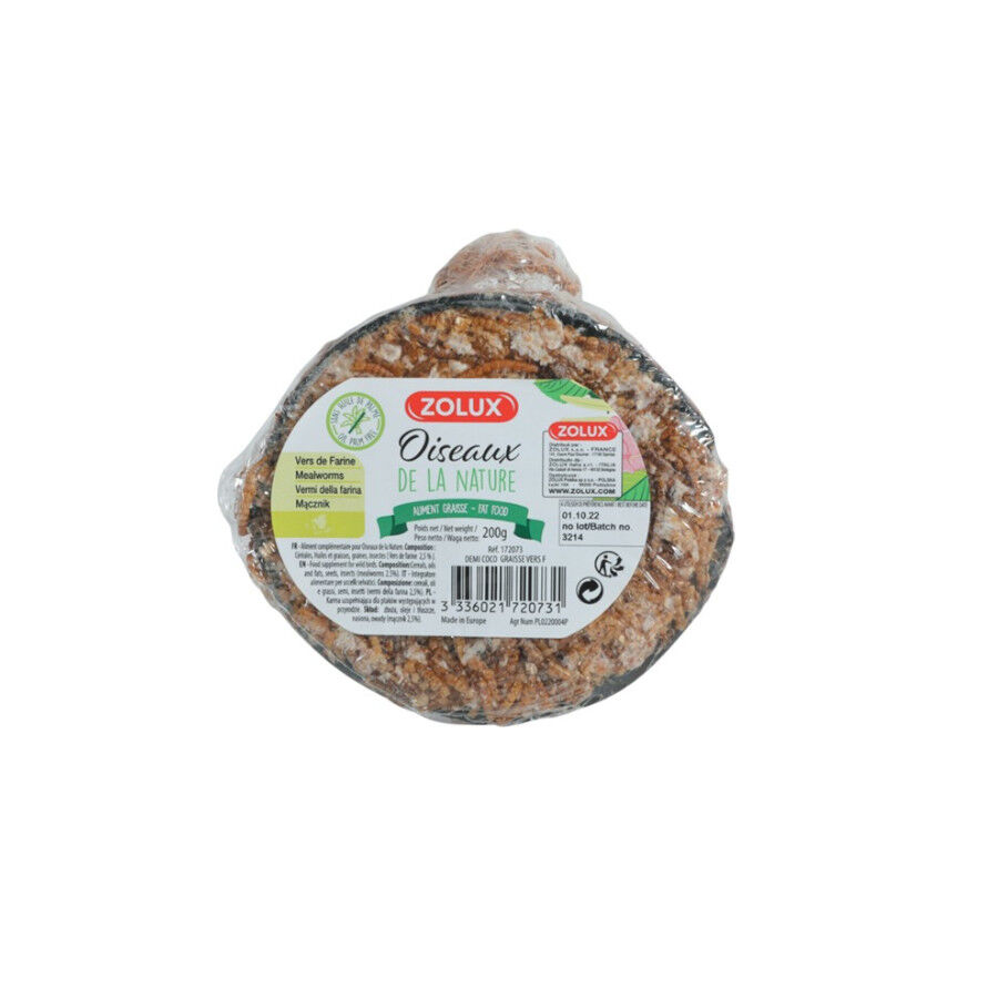 Zolux Coco com gordura e larvas de farinha para p&aacute;ssaros, , large Imagem n&uacute;mero 1