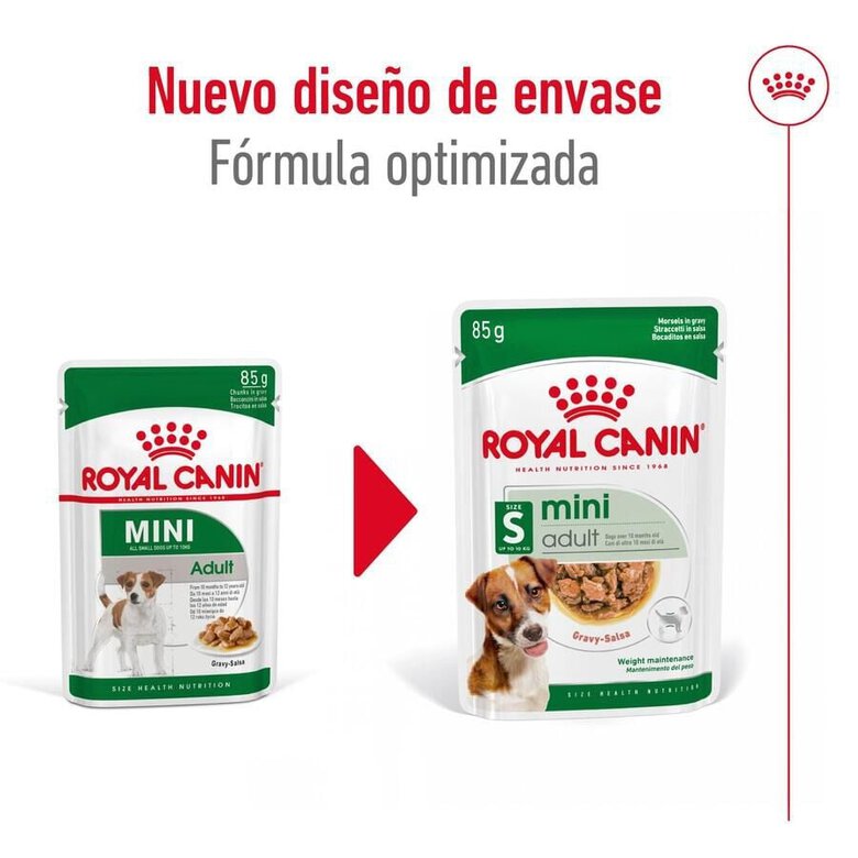 85 g Royal Canin Mini Adult saqueta em molho para cães,  Imagem número 2 85 g Royal Canin Mini Adult saqueta em molho para cães, , large Imagem número 2