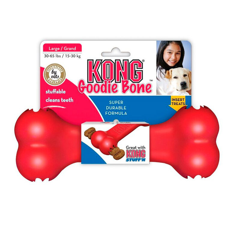 Kong Goodie Bone Osso porta-snacks para cães,  Imagem número 1 Kong Goodie Bone Osso porta-snacks para cães, , large Imagem número 1