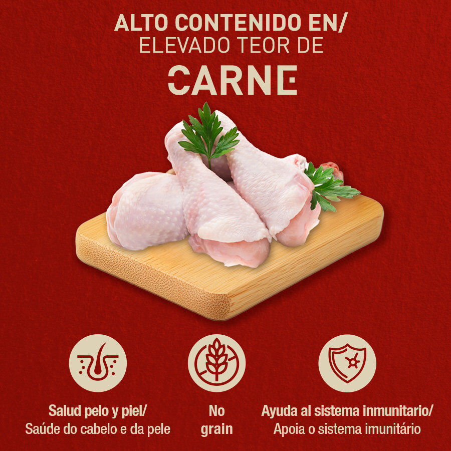 400 g Catxtreme frango com f&iacute;gado em pat&eacute; de lata para gatos, , large Imagem n&uacute;mero 3