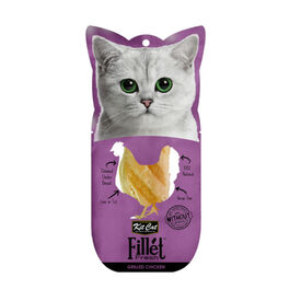 Kit Cat FilletFresh Comida h&uacute;mida de frango grelhado em filete em Saqueta para Gatos