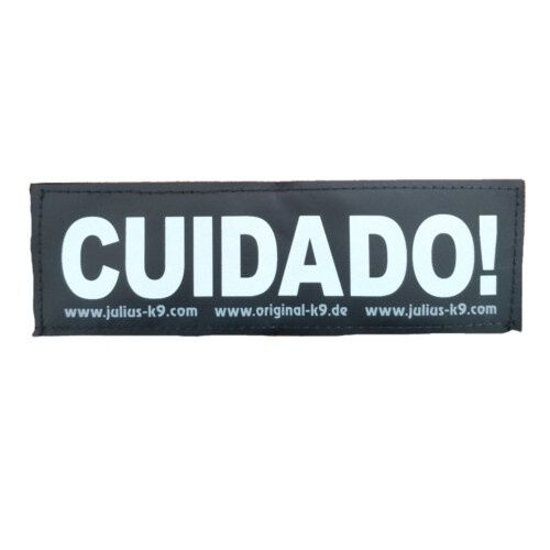 Julius K9 etiqueta Cuidado! de arn&eacute;s para perros Imagem n&uacute;mero 1