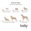 Leeby almofada oval preta para cães, , large Indicador imagem número 6