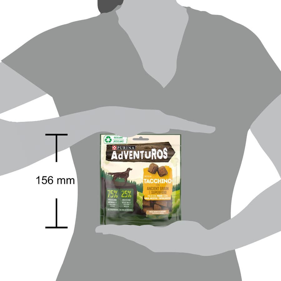 120 g Adventuros Snacks de Per&uacute; e Cereais Ancestrais para C&atilde;es, , large Imagem n&uacute;mero 2