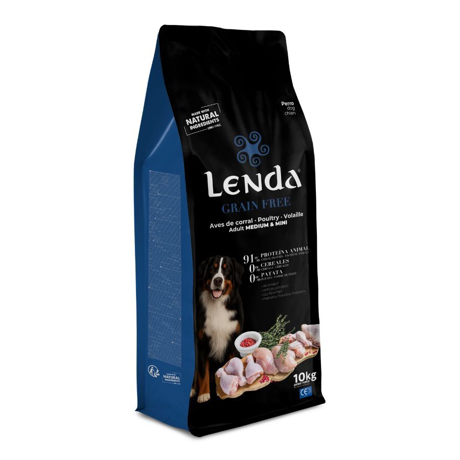 10 kg Lenda Grain Free Ra&ccedil;&atilde;o de Peru e Pato para c&atilde;es, , large Imagem n&uacute;mero 1