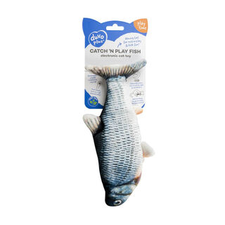 Duvoplus Peixe de brinquedo Catch'n Play para gatos