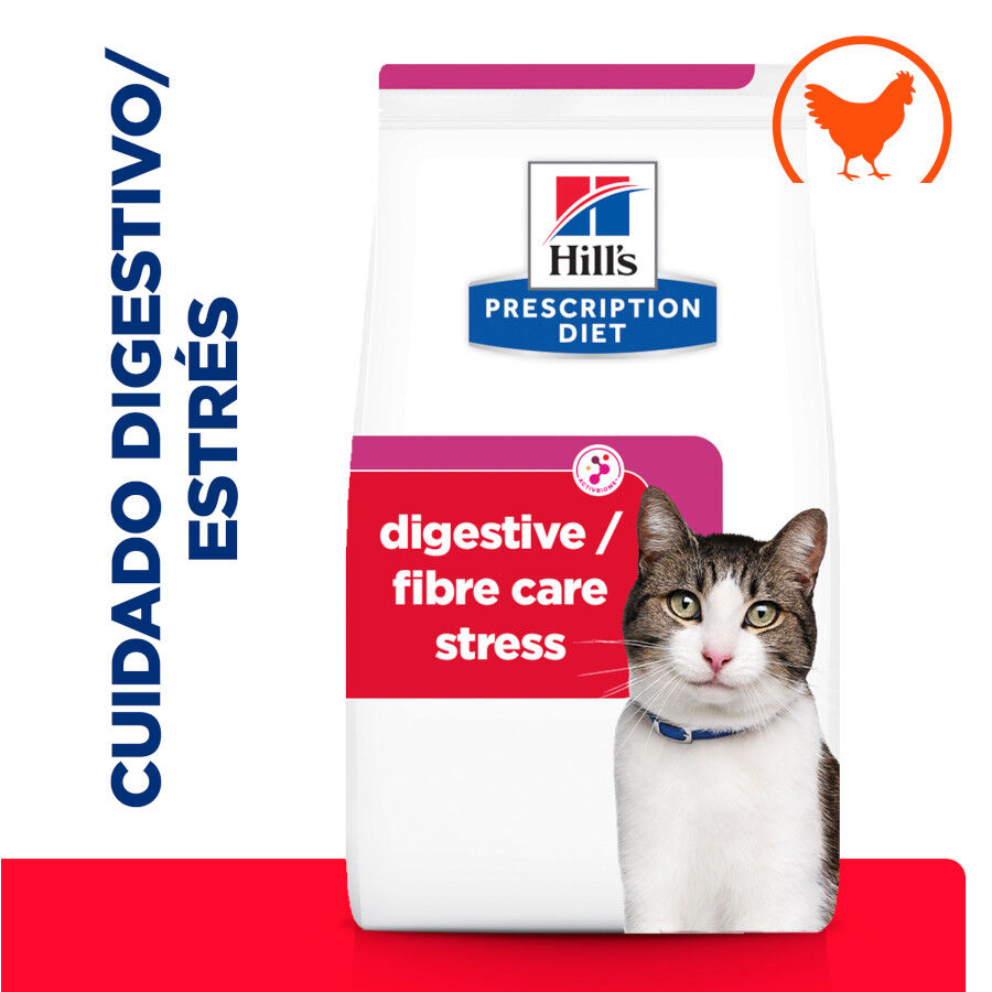 1.5 kg Hill's Prescription Diet Gastrointestinal Biome Stress para gatos, , large Imagem n&uacute;mero 2