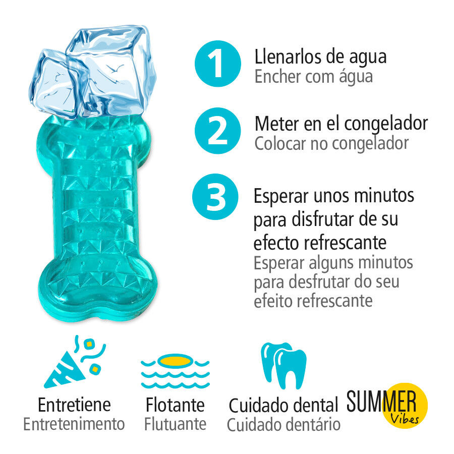 Summer Vibes Brinquedo Cold Bone para cachorro, , large Imagem n&uacute;mero 3