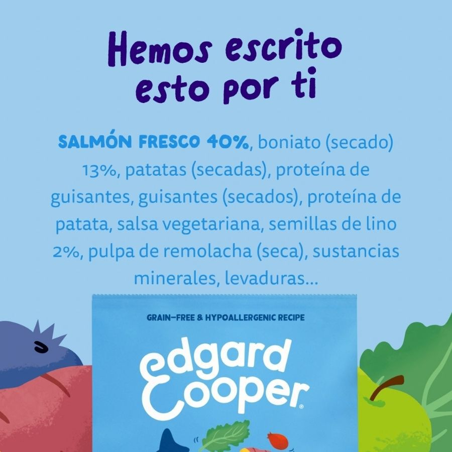 12 kg Edgard & Cooper Adult Ra&ccedil;&atilde;o de Salm&atilde;o para c&atilde;es de porte grande, , large Imagem n&uacute;mero 4