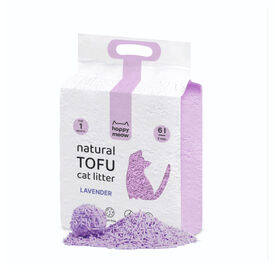 Happy Meow Natural Tofu Aglomerante Lavanda para gatos