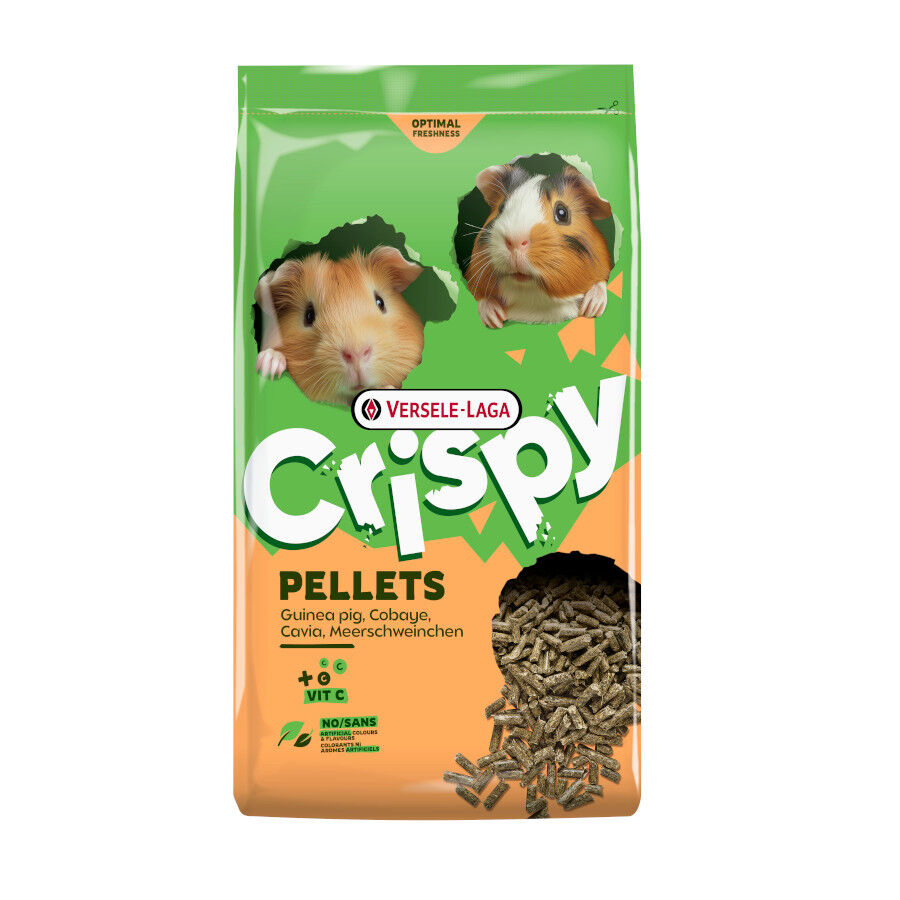 2 kg Versele-Laga Crispy Pellets ra&ccedil;&atilde;o para porquinhos-da-&iacute;ndia, , large Imagem n&uacute;mero 1