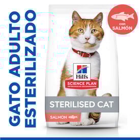Hill's Science Plan Young Adult Sterilised Salmão ração para gatos