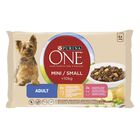 Purina One Mini Adult Frango e Boi saqueta para cães, , large image number null