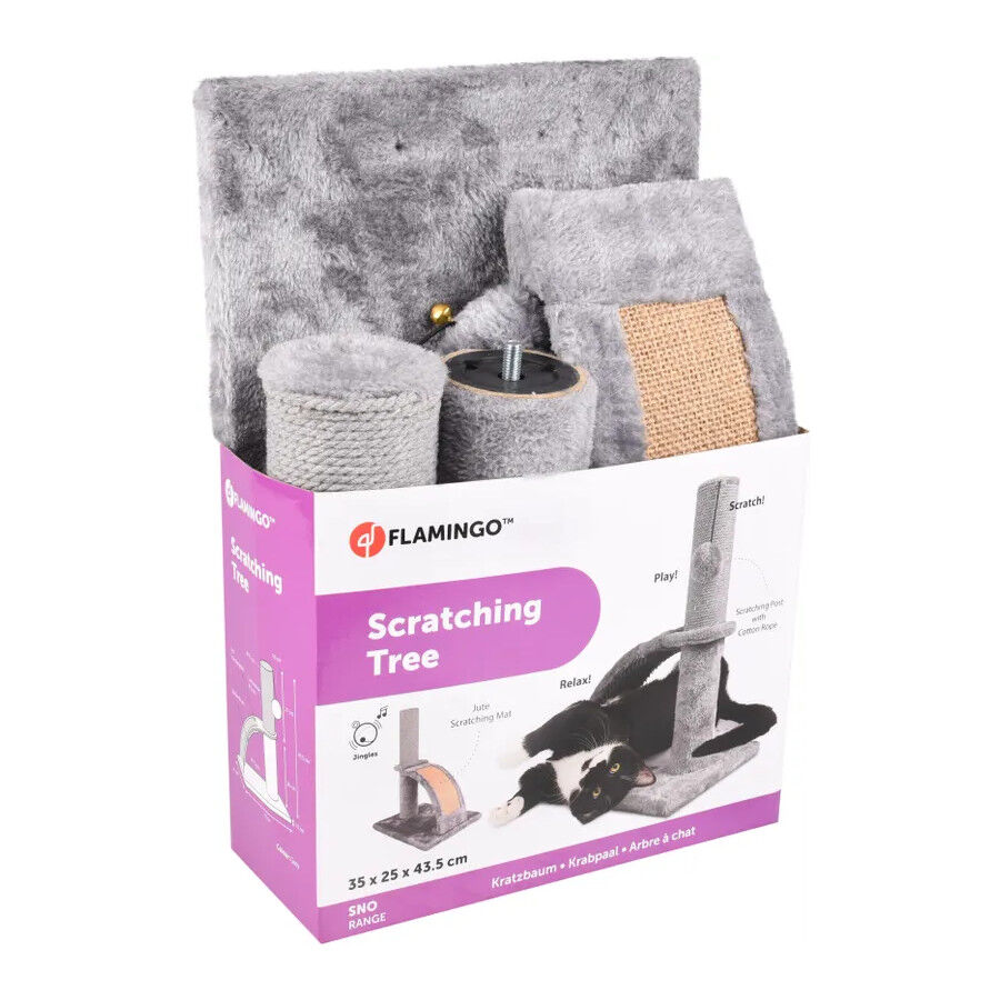 Flamingo Tessa &Aacute;rvore Arranhadora com massajador para gatos, , large Imagem n&uacute;mero 2
