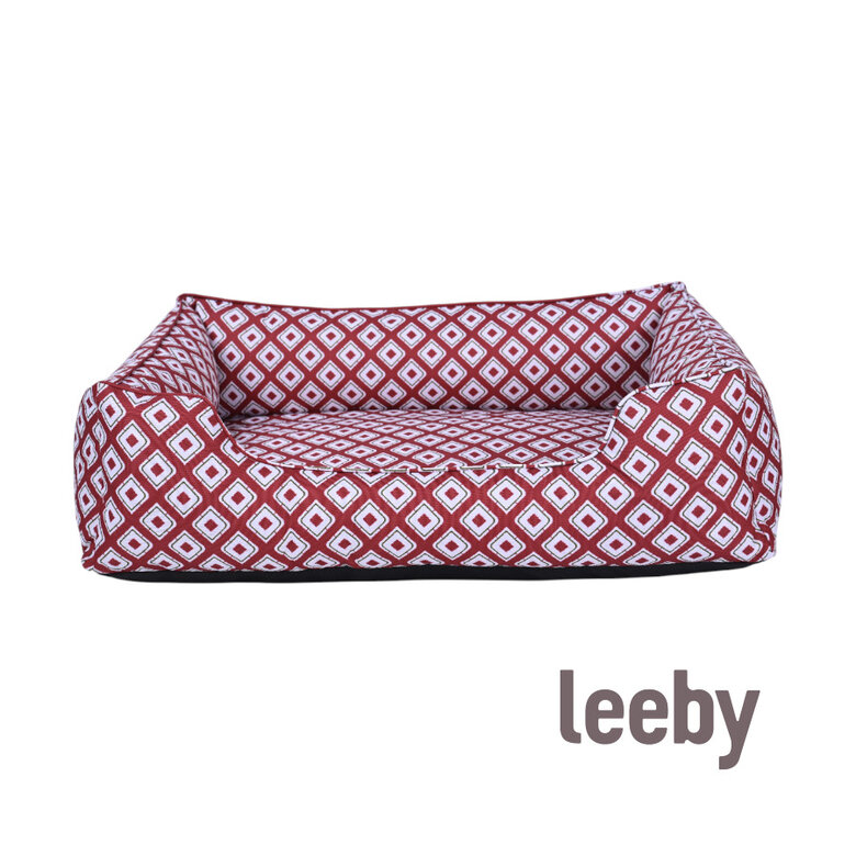 Leeby cama vermelha impermeável para cães,  Imagem número 2 Leeby cama vermelha impermeável para cães, , large Imagem número 2