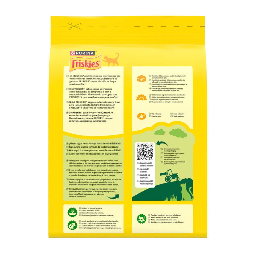 3 kg Friskies Indoor Controlo Bolas Pelo ra&ccedil;&atilde;o para gatos, , large Imagem n&uacute;mero 6