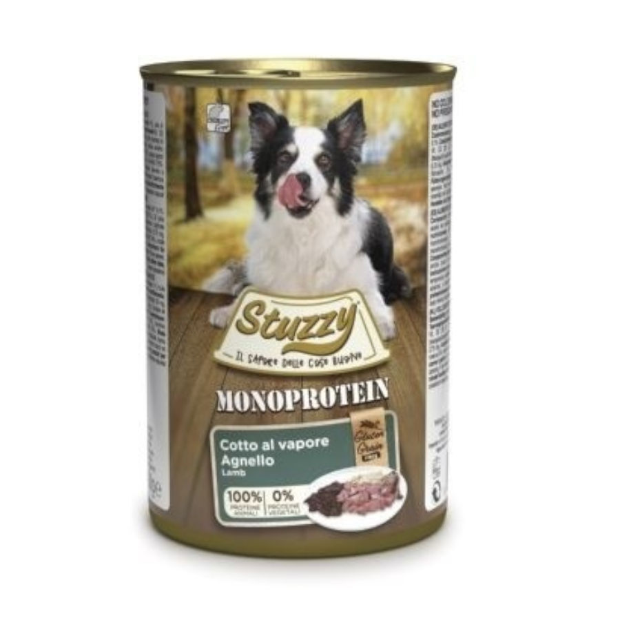 Stuzzy Monoprotein Cordero comida h&uacute;meda para perro Imagem n&uacute;mero 1