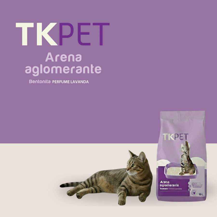 10 L TK-Pet Areia Aglomerante Betonite e Lavanda para gatos, , large Imagem n&uacute;mero 5