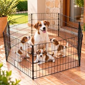 Outech Jaula Dobr&aacute;vel Preta para c&atilde;es