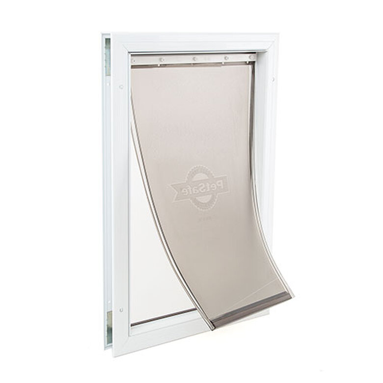 Staywell puerta para perros grandes abatible-aluminio image number null