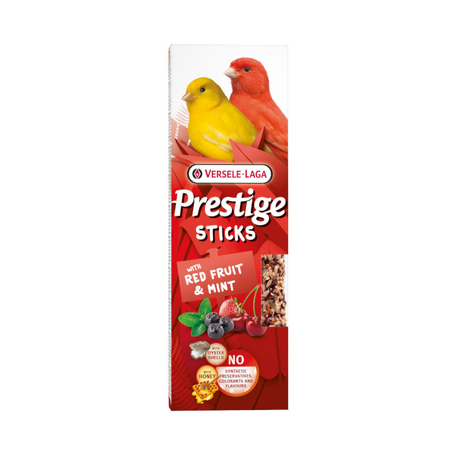 Versele-Laga Prestige Sticks Frutas Vermelhas e Barras de Hortel&atilde; para can&aacute;rios, , large Imagem n&uacute;mero 1