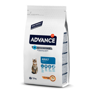 Advance Active Defense Adult Frango e Arroz para gatos