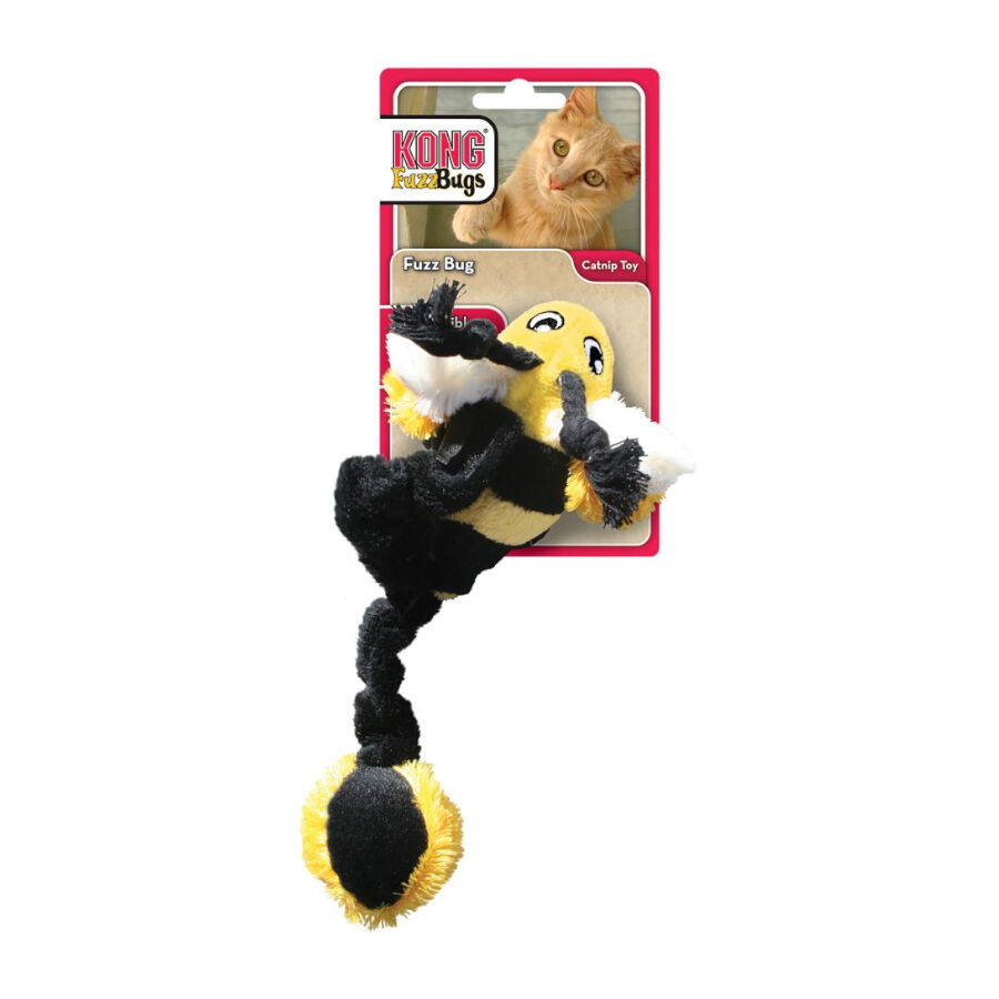 Kong Fuzz Bugs Binquedo para gatinhos , , large Imagem n&uacute;mero 1